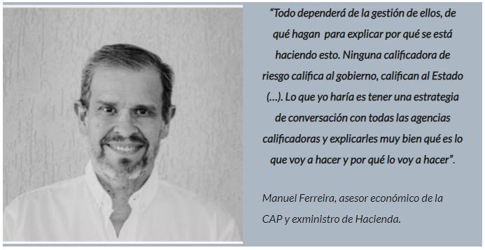 Deuda a proveedores: Instan a nuevo Gobierno a elaborar estrategia para evitar descenso en calificación soberana