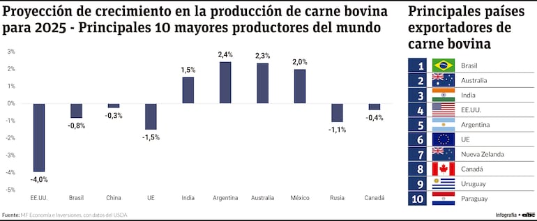 Un panorama global del mercado de la carne bovina en el Paraguay